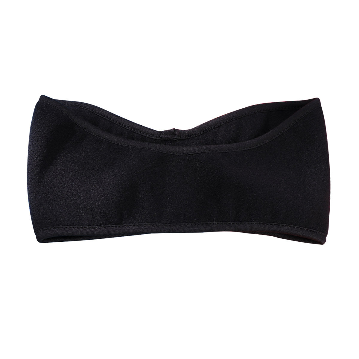 Fleece Ear Warmer Band - Unisex Siyah Kulak Isıtıcı Bandana Yumuşak