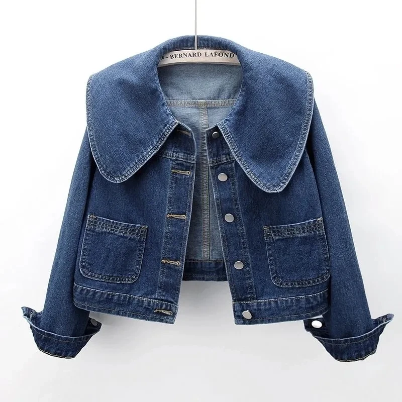 Down Jacket Packable - 2024 Yeni Sonbahar Kadın Denim Ceket