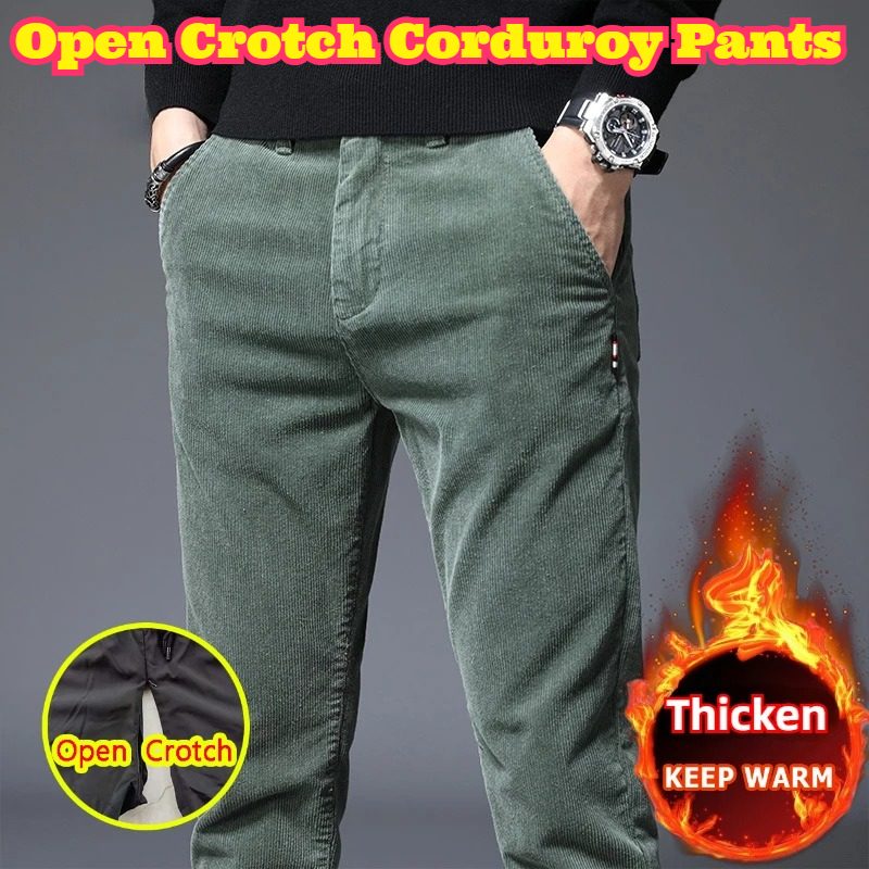 Açık Kasık Erkek Sonbahar Kış  - Corduroy Pant Warm incelemesi ve fiyatı
