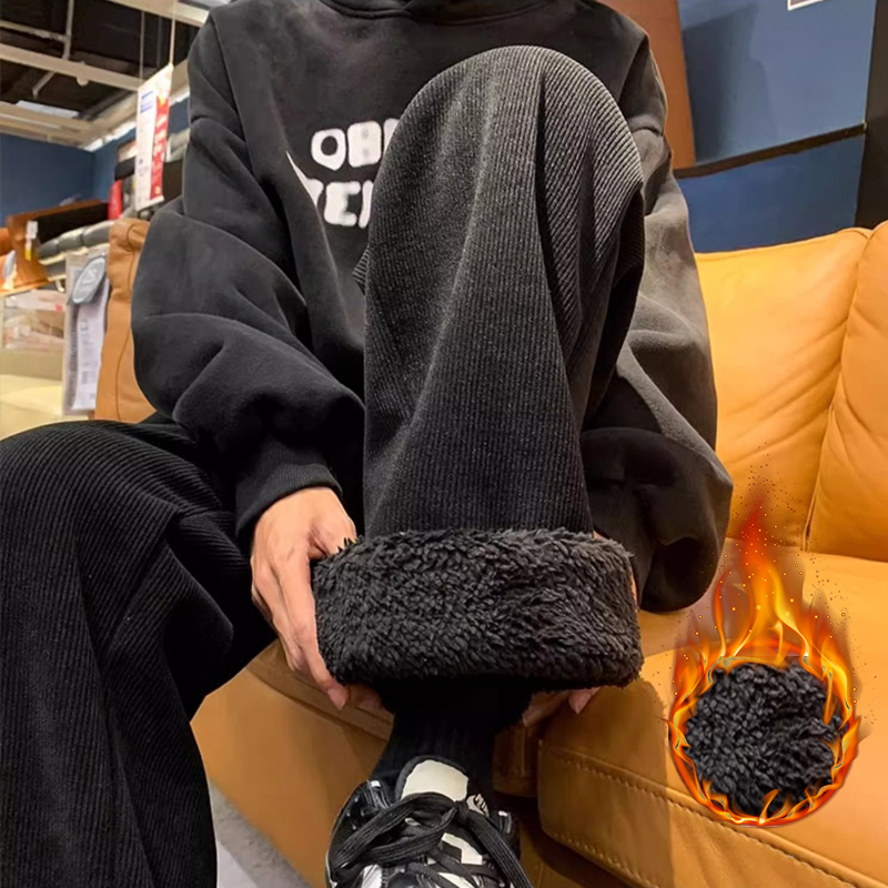 Kalın Kuzu Yünü Erkek Pantolon - Corduroy Pant Warm incelemesi ve fiyatı