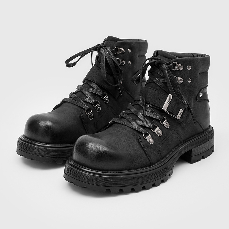 Marka Erkek Deri Çizmeler Moto - Waterproof Winter Boot incelemesi ve fiyatı