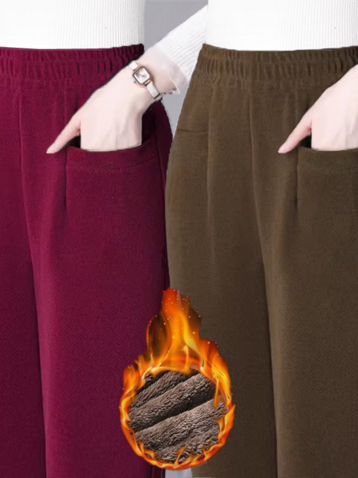 Büyük Beden Kadın Kadife Panto - Corduroy Pant Warm incelemesi ve fiyatı