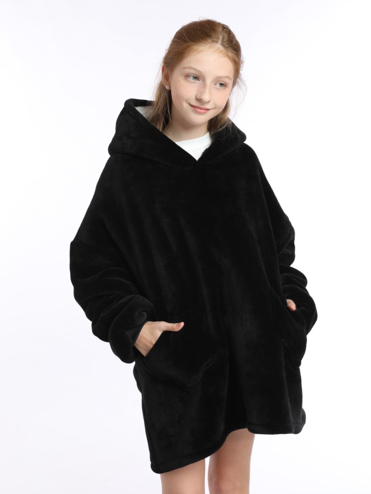 Kış Sherpa battaniye gençler H - Sherpa Hoodie Fleece incelemesi ve fiyatı